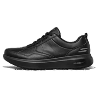 SKECHERS 斯凯奇 男鞋夏季运动皮鞋全黑简约百搭休闲商务鞋216000七夕节礼物 黑色/买家秀返10 41