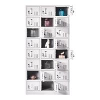 ZHONGWEI 中伟 二十四门更衣柜宿舍员工储物柜鞋柜碗柜加厚款