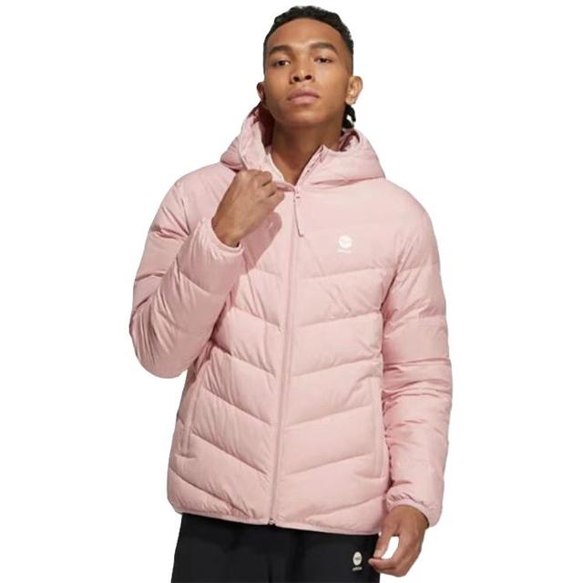 限尺码：adidas NEO adidas 防风时尚百搭潮流连帽羽绒服羽绒面包羽绒服