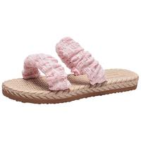 热风 hotwind【仙女风】夏季女士时尚舒适一字拖外穿度假拖鞋