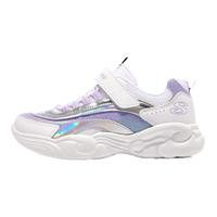 SKECHERS 斯凯奇 儿童鞋魔术贴老爹鞋女童休闲运动鞋春秋网面鞋