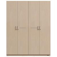 QuanU 全友 106302 简约三门衣柜 原木色 120*58*214cm