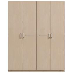 全友 106302 现代简约衣柜 1.2*2.1m 白橡木纹