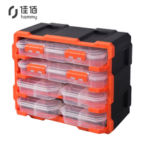 佳佰 JB320672 塑料零件盒 6抽屉