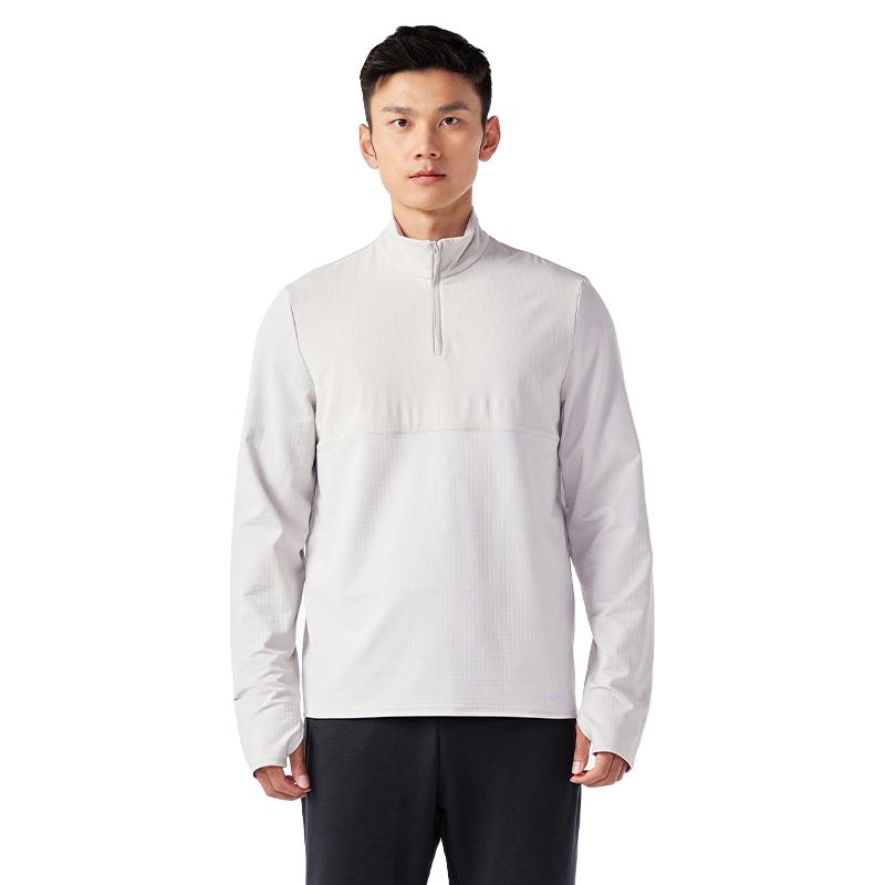  DECATHLON/迪卡侬 速干 男士卫衣  白灰色 S