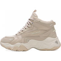 Skechers斯凯奇女鞋2024春季高帮厚底加绒熊猫鞋运动鞋休闲鞋潮 BKNT 35