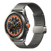 MI 小米 Xiaomi Watch S4 Sport 智能手表 液态硅胶表带+Xiaomi Watch Strap 钛金属米兰尼斯表带
