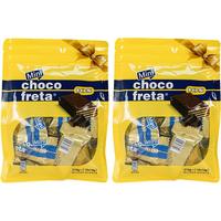 EUROCOW 优佳 黑巧克力威化饼干 210g*2袋 Mini