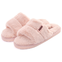 女子时尚复古毛绒拖鞋运动拖鞋 FLUFF SOLO