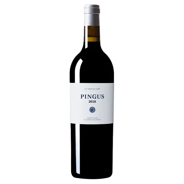 RP100分 西班牙膜拜酒  2018 Pingus 正牌平古斯干红葡萄酒