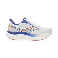 索康尼(SAUCONY)男TRIUMPH胜利23缓震耐磨训练运动跑鞋21023 白/宝石蓝 42 (US8.5)