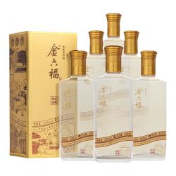 金六福 自饮口粮 清香纯粮白酒  清香型 50.8度 包装 500ml