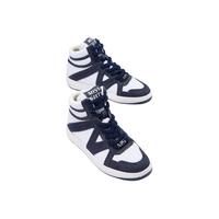 MISS SIXTY 秋款休闲鞋女中帮圆头系带休闲拼接街头运动风