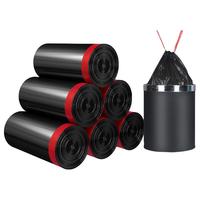 赫恋 加厚 垃圾袋 中号(大于45*55cm小于60*80cm) 10卷200只 黑色 45x50 2丝