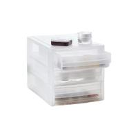 TENMA 天马 日本天马株式会社 TENMA桌面收纳盒3层 抽屉式收纳箱