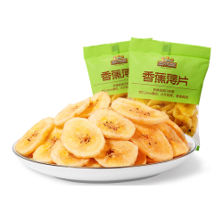 三只松鼠 香蕉片 250g 袋装