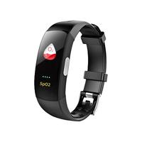 STIGER 斯泰克 P3A 智能手环 升级款 黑色 黑色硅胶表带（ECG、血压）