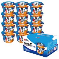 NONGSHIM 农心 辣白菜拌面大碗面98g*12碗箱装泡菜拌面泡面方便面速食食品