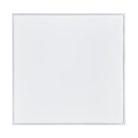 正泰（CHNT）集成吊顶灯LED平板灯厨卫灯面板灯铝扣板嵌入式天花厨房卫生间灯 18W 5700K 全塑白色 普通款300*300
