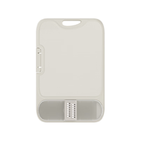 VELOSAN鹅卵石多功能菜板抗菌不锈钢切菜板双面加厚案板砧板厨房家用菜板