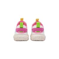 天美意童鞋女童鞋子2025夏季透气网鞋软底舒适透气儿童运动鞋 蜜桃粉 26码