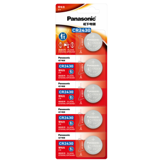 Panasonic 松下 CR2430 纽扣电池 3V 270mAh