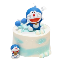 京集新鲜熊猫创意蛋糕儿童节聚会全国同城配送当天日达到