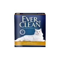 EVER CLEAN 铂钻 EverClean）猫砂膨润土除臭无尘活性炭混合矿石猫沙净味猫厕所 金标25磅