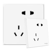 Schneider Electric 施耐德电气 皓呈系列 开关插座面板 白色 55只装
