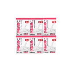 菲诺 0糖厚椰乳200g*6盒