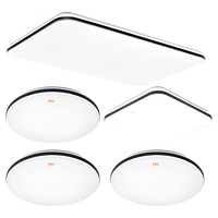 FSL佛山照明吸顶灯LED智控灯具套装Ra97显低蓝光客厅卧室灯具悦夕A 客厅智控|四室一厅|标准高显款