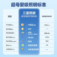 三星照明 客厅大灯主灯护眼吸顶灯水晶轻奢现代已接入米家APP全光谱