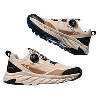 卡帝乐鳄鱼 2024春夏季男鞋网面透气男士运动鞋潮流百搭青少年防滑休闲鞋 泥沙黄 透气款