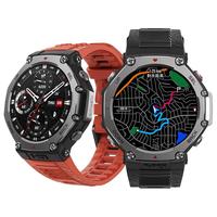 88VIP：跃我 华米T-Rex3智能手表48mm男款多功能专业运动户外骑行登山GPS定位海拔高度轨迹导航游泳潜水防水指南针