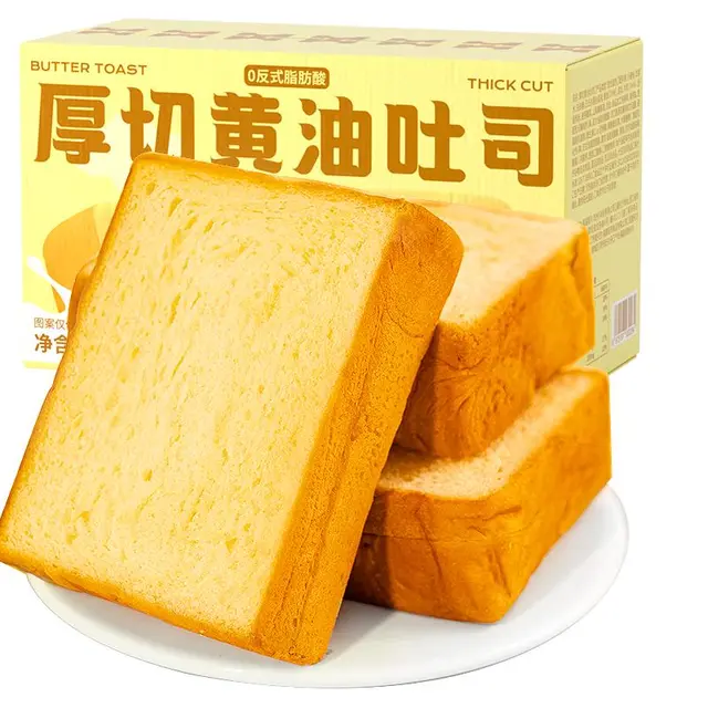 一只小叉叉 黄油面包安佳黄油吐司蛋糕整箱三明治