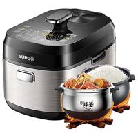 苏泊尔（SUPOR）电压力锅 5升大容量 鲜呼吸 SY-50HC15Q 精钢球釜 智能高压锅