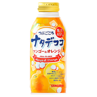 三佳利（Sangaria）白葡萄果汁饮料日本原装进口 三佳丽小瓶装 网红夏日冷藏果味饮品 椰果芒果香橙果汁饮料380g