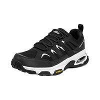 斯凯奇（Skechers）2023春夏新款男子休闲时尚跑步鞋舒适百搭运动鞋237214C 黑色/白色/BKW 39