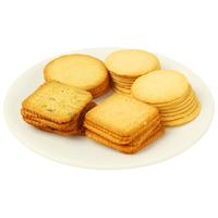 伟龙 V-LOONG饼干香葱薄脆饼干散装多口味办公室解馋小零食小吃休闲食品大礼包 多口味混合 500g