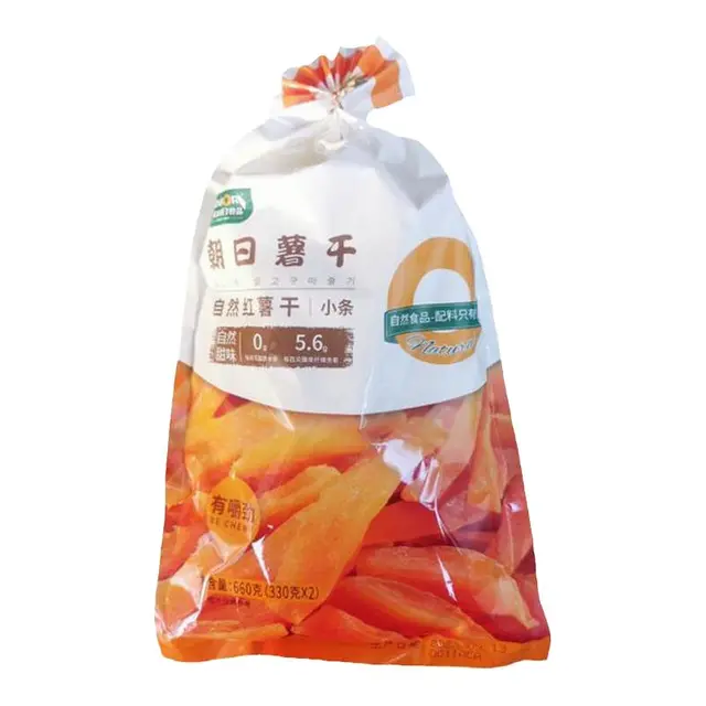 ZHAORI地瓜干朝日红薯干小条片边角不加糖无添加原味休闲零食