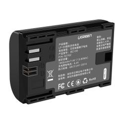 绿联 LP-E6相机电池适用佳能EOS 6D 60D 70D 80D R7 R6 5D3单反7D 5DMark 6D2 5D4 90D 5D2 LPE6NH E6N充电器
