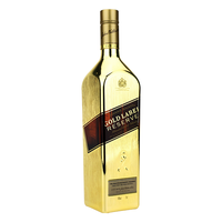 尊尼获加（JOHNNIE WALKER）少量库存 金牌珍藏 尊爵 调配型苏格兰威士忌 洋酒 750ml 金牌珍藏 裸瓶(2015年老酒)