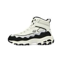 斯凯奇(Skechers)圣诞礼物贝壳熊女鞋冬加绒保暖高帮雪地靴厚底老爹鞋休闲鞋168026