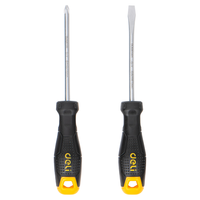 DL 得力工具 磁吸螺丝刀 2件套