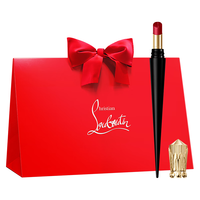 Christian Louboutin 路铂廷（Christian Louboutin）CL细高跟唇膏386L 裸玫瑰 萝卜丁口红化妆品