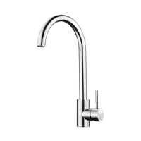 爱夫儿厨房水龙头304不锈钢洗菜盆360°旋转冷热双控龙头LHS-CS3322