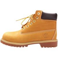 添柏岚（Timberland）童鞋大童户外休闲鞋防水抓地高帮黄靴|12709 12709W 宽版/小麦色 34