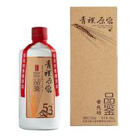 安兆坊 青稞原浆 品鉴 53%vol 清香型白酒 500ml 单瓶装