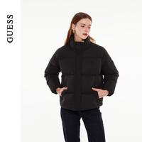 GUESS 女士日常通勤百搭立领羽绒服-W4PL4TW55R0