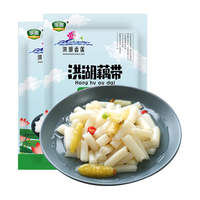 洪湖农家 洪湖香莲泡小藕400克 洪湖香莲泡藕带 湖北特产 蔬菜 泡菜火锅食材 400g*2